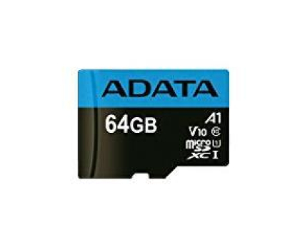 Karta pamięci ADATA 64GB microSDXC Premier 100MB/s A1 V10 C10 UHS-I